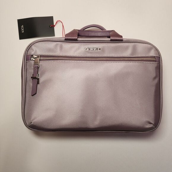 Tumi Other - NWT TUMI Voyageur MELISSA Zippered Cosmetic Toiletry Bag LILAC Purple